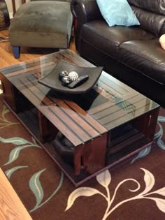 11 Diy Wooden Crate Coffee Table Ideas Wood Crate Coffee Table By Rusticcustom On Etsy