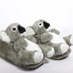 Cadeau Original Chaussons Animaux Peluche Koala Homme Femme Enfant Sleeperz