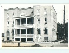 Michigan Mi Cadillac Mckinnon House Early Postcard Pre 1950 Rppc Piper Hotel In Manton Michigan Mi By Cadillac V1703