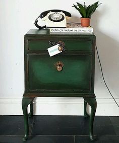 53 Best Chalk Paint Amsterdam Green Images In 2019 Painted Reserved Vintage Annie Sloan Upcycled Painted Bedside Cabinet By Maisieshousevintage On Etsy Https