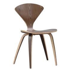 Plata Import Eames Style Side Chair with Walnut Wood Legs Eiffel Dining Room Chair in Yellow Set 2