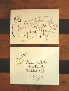 195 best christmas envelopes images on pinterest in 2018 christmas christmas card envelopes