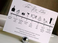 custom diy printable wedding timeline in by gracewarrendesigns