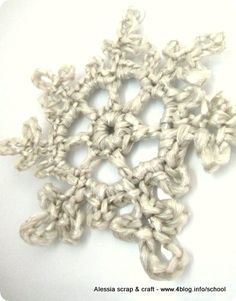 72 Fiocchi Di Neve Ideas Snowflakes Christmas Crafts Christmas Diy