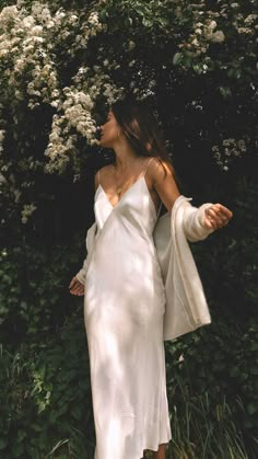 Slip dress outfit idea for summer Prom, Fashion, Robe, Trendy