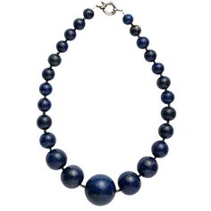 8 mm Real NATUREL BLEU LAPIS LAZULI Gemstone Round Beads Necklace 18/" AAA