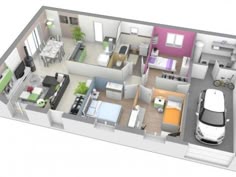 amenagement maison plain pied
