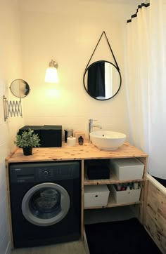 Tipps und Tricks für kleine Badezimmer - Die Manowerker Bad, Dapur, Dekorasi Rumah, Trendy Bathroom, Room Design, Interieur, Deco