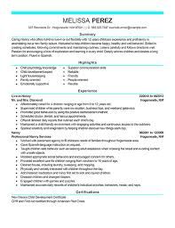 resumes com samples