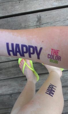 add some color under each eye with the color run eyeblack face add some color under each eye with the color run eyeblack face