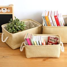 1pcs Storage Basket Box Bin Container Organizer Clothes Laundry Applied new
