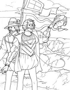 coloring pages about colonial life squanto social studies pinterest social studies homeschool and unit studies