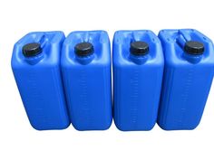 useful for diesel fuel cooking oil 4 x 25 Litre Used Plastic drum Jerry Can