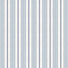 PER METRE LAURA ASHLEY HEACHAM STRIPE DARK SEASPRAY FABRIC MATERIAL