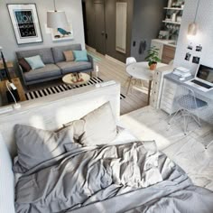 Studio Apartment Organization 17 studio apartments that are chock full of organizing ideas Studio Apartment Organization 17 studio apartments that are chock full of organizing ideas