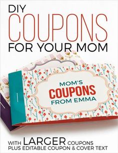how to make a homemade coupon book