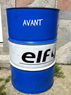Réalisation Dun Bar Avec Un Bidon En Acier Bidon Pinterest