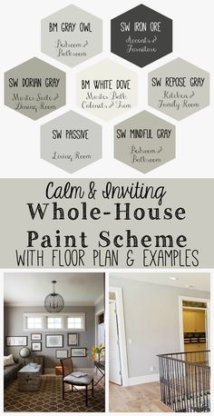 I Put Together A Whole House Paint Scheme Using Some Neutral Grays Love To