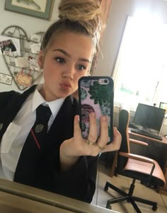 Young School Teen Selfie Young School Teen Selfie