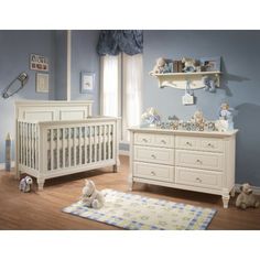20 Best Top Picks For Nursery Furniture Images On Pinterest Child Natart Belmont 2 Piece Nursery Set In French White Crib And Double Dresser