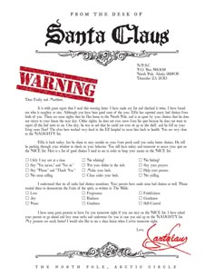 santa claus stationary free printable your golden ticket blog