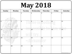 blank calendar october 2018 printable