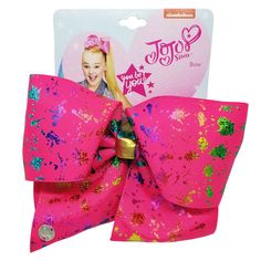 2 Mini Bows//beanie cute Nickelodeon JoJo Siwa Hair Accessory Set in Box Comb