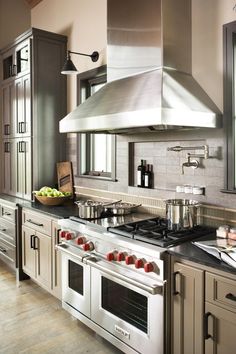 266 Best High End Kitchens Images In 2019 House Interiors High End Kitchens A Small Niche Behind The Stove Is Great Place For Oils And Es