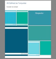 Differences Between Aqua Teal Turquoise Differences Between Aqua Teal Turquoise