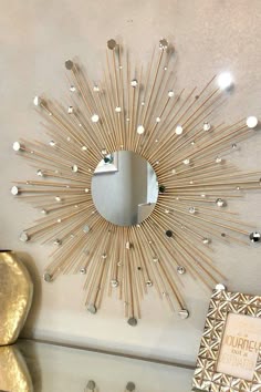 Serendipity Interior Designer Stocking Holder-Silver//Gold Emblem with Tassel