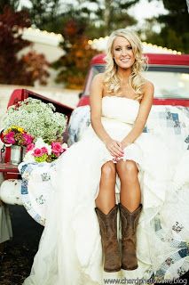 81 Best Wedding Dresses Cowboy Boots Images On Pinterest Country I Love The Cowboy Boots And Dress Want To Be A Country Bride