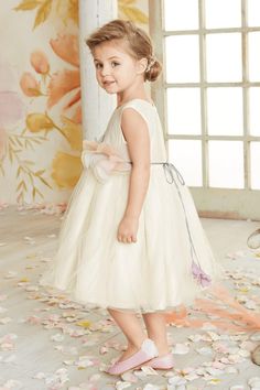 S Trailing Flowers Dress Chasing Fireflies Flower Dresses Tulle Blossom Dress For S