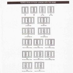 Pretty Standard French Door Size On This Chart Is To Exterior French Doors Standard Sizes Yüzler Bina Ev Tasarımı