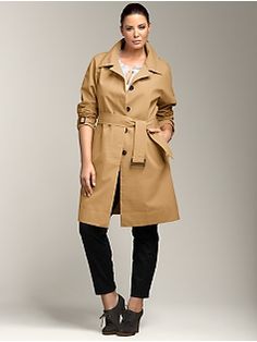 big girls trench coat