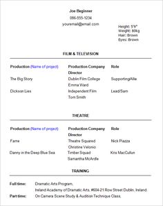 Acting Resume Beginner Pleasing Simple Printable Functional Resume Template A Successful Resume . Acting Resume Beginner Inspiration Simple Printable Functional Resume Template A Successful Resume .