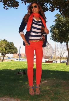 Pantalon coral outfits