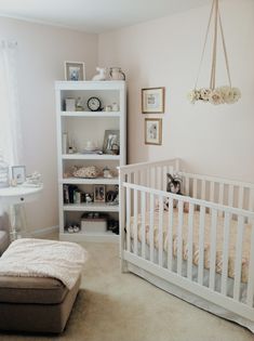 110 Best Shabby Chic Nursery Ideas Images On Pinterest Warm And Soft Nursery With A Few Rustic Elements