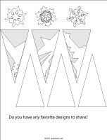 snowflake designs templates