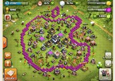 clash of clans hacked