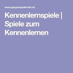 Spiele zum kennenlernen der schüler
