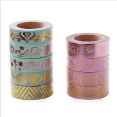 Country Life Print Washi tape Car House fire balloon with Box 15mm x 10M 1pc