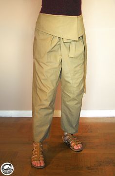 Mens Japanese Style Pants One Size Tradition Stone Baggy Shorts