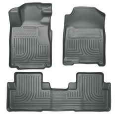 MAXLINER A0055 Floor Mats for Nissan Murano 2009-2014 1st Row Set Black