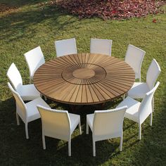 Le migliori 45 immagini su Coccolarsi all'aria aperta! nel Tavolo da pranzo da giardino moderno in legno di teak Essence
