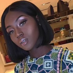 Stunning hair cut and makeup
