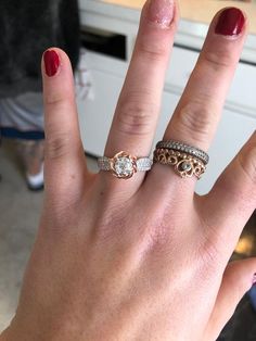 1/4 ct Disney Belle's Double Rose Diamond Fine Jewelry Ring 14k White Gold Over 1/4 ct Disney Belle's Double Rose Diamond Fine Jewelry Ring 14k White Gold Over