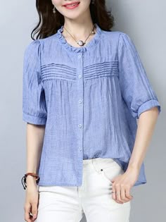 Señora blusa lazo túnica puntos bucle chifón blusa manga larga marrón claro