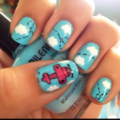 558 Best Nail Art Images On Pinterest In 2018 Cute Nails Diy Airplane Gel Nail Designs Nails Design Cute Art