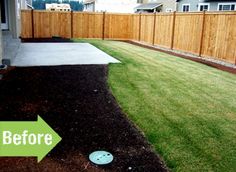 44 Best Before After Garden Makeovers Images On Pinterest In 2018 Before And After Backyard Hardscape Landscape Makeover Small Yard Texture