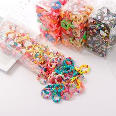 Lux Accessories Red Blue America USA Stars Hearts Ribbon Elastic Hair Tie Lux Accessories Red Blue America USA Stars Hearts Ribbon Elastic Hair Tie